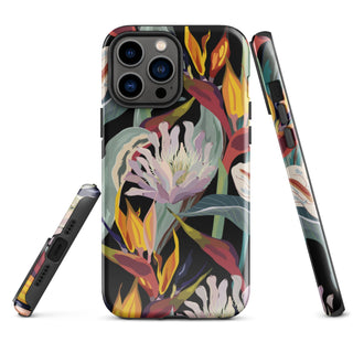 Tough iPhone Case in Birds of Paradise - ALK DESIGNS