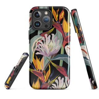 Tough iPhone Case in Birds of Paradise - ALK DESIGNS