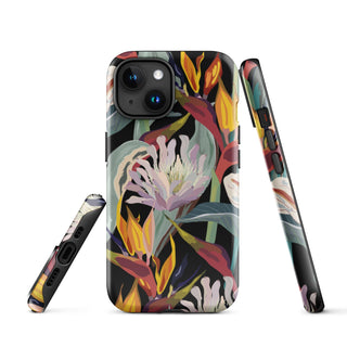 Tough iPhone Case in Birds of Paradise - ALK DESIGNS