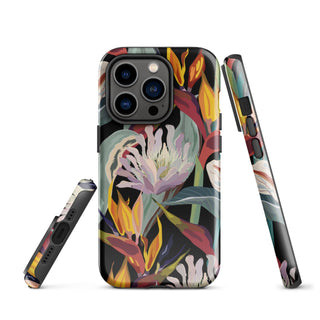 Tough iPhone Case in Birds of Paradise - ALK DESIGNS