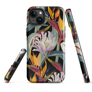 Tough iPhone Case in Birds of Paradise - ALK DESIGNS