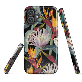 Tough iPhone Case in Birds of Paradise - ALK DESIGNS