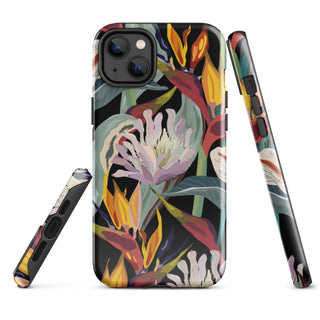 Tough iPhone Case in Birds of Paradise - ALK DESIGNS