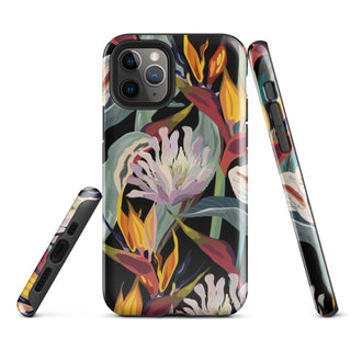 Tough iPhone Case in Birds of Paradise - ALK DESIGNS