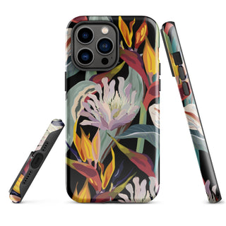 Tough iPhone Case in Birds of Paradise - ALK DESIGNS