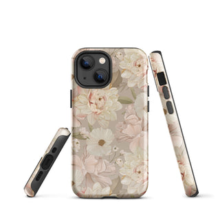 Tough iPhone Case in Blissful Flower - ALK DESIGNS