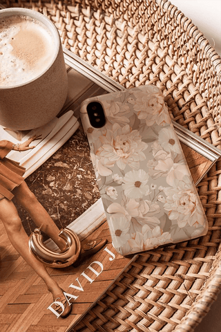 Tough iPhone Case in Blissful Flower - ALK DESIGNS