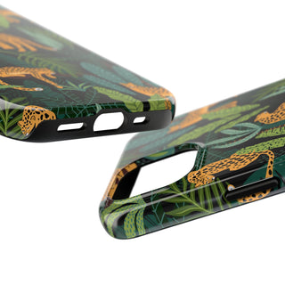 Tough iPhone Case in Cat Jungle - ALK DESIGNS