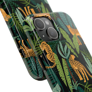 Tough iPhone Case in Cat Jungle - ALK DESIGNS