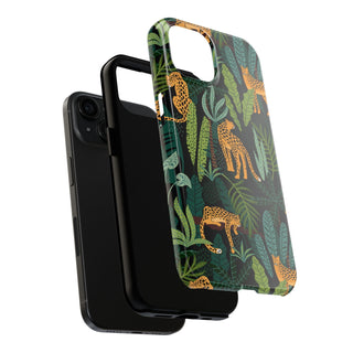 Tough iPhone Case in Cat Jungle - ALK DESIGNS