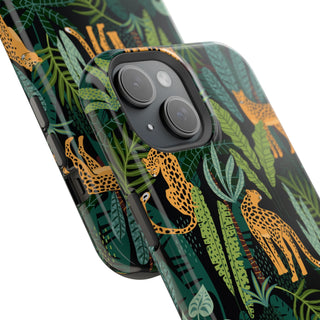 Tough iPhone Case in Cat Jungle - ALK DESIGNS