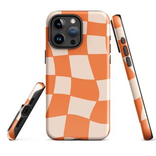 Tough iPhone Case in Checkers - ALK DESIGNS