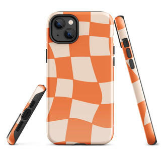 Tough iPhone Case in Checkers - ALK DESIGNS