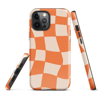 Tough iPhone Case in Checkers - ALK DESIGNS