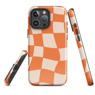 Tough iPhone Case in Checkers - ALK DESIGNS