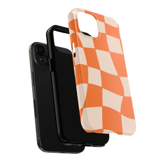 Tough iPhone Case in Checkers - ALK DESIGNS