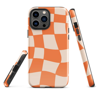 Tough iPhone Case in Checkers - ALK DESIGNS