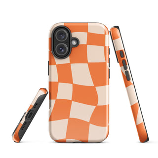 Tough iPhone Case in Checkers - ALK DESIGNS