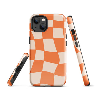 Tough iPhone Case in Checkers - ALK DESIGNS