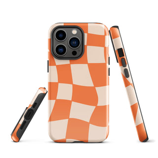 Tough iPhone Case in Checkers - ALK DESIGNS