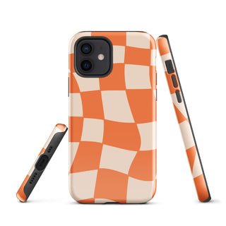 Tough iPhone Case in Checkers - ALK DESIGNS