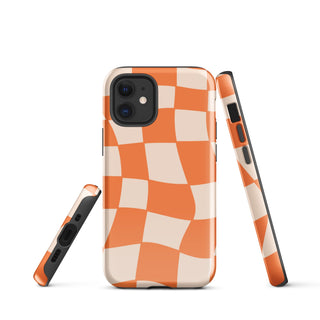 Tough iPhone Case in Checkers - ALK DESIGNS