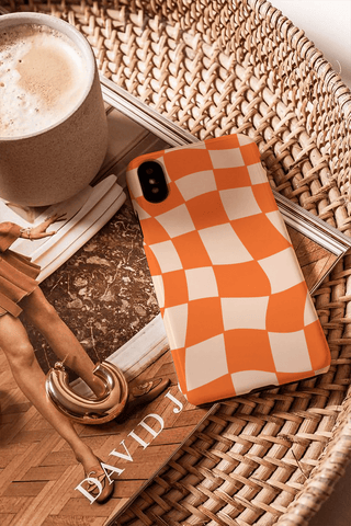 Tough iPhone Case in Checkers - ALK DESIGNS