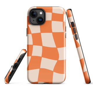 Tough iPhone Case in Checkers - ALK DESIGNS