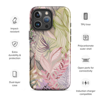 Tough iPhone Case in Dear Leaf - ALK DESIGNS