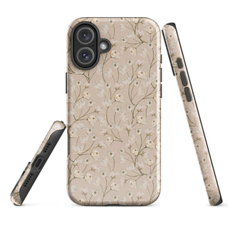 Tough iPhone Case in Delicate Flower - ALK DESIGNS