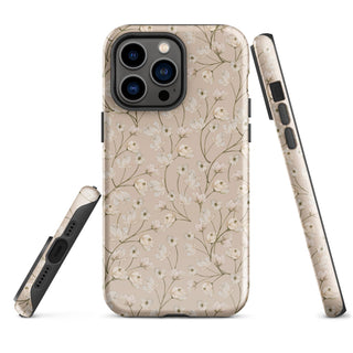 Tough iPhone Case in Delicate Flower - ALK DESIGNS