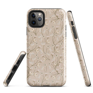 Tough iPhone Case in Delicate Flower - ALK DESIGNS