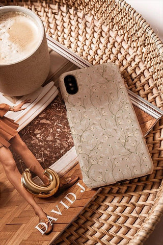 Tough iPhone Case in Delicate Flower - ALK DESIGNS