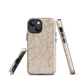 Tough iPhone Case in Delicate Flower - ALK DESIGNS