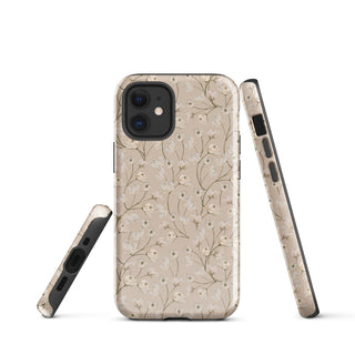 Tough iPhone Case in Delicate Flower - ALK DESIGNS