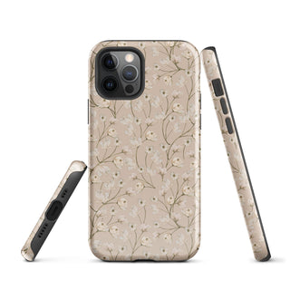 Tough iPhone Case in Delicate Flower - ALK DESIGNS