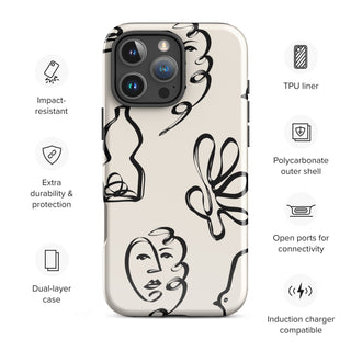 Tough iPhone Case in Flow - ALK DESIGNS