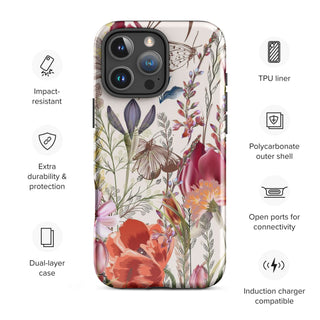 Tough iPhone Case in Flower Field - ALK DESIGNS