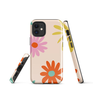 Tough iPhone Case in Flower Power - ALK DESIGNS