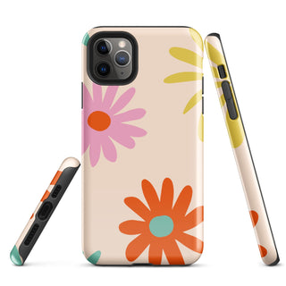 Tough iPhone Case in Flower Power - ALK DESIGNS