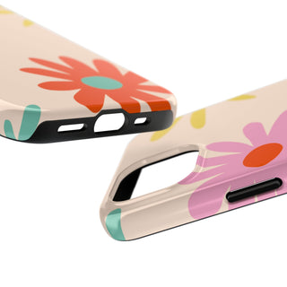 Tough iPhone Case in Flower Power - ALK DESIGNS