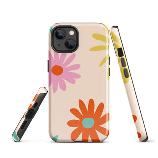 Tough iPhone Case in Flower Power - ALK DESIGNS