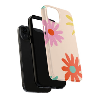 Tough iPhone Case in Flower Power - ALK DESIGNS