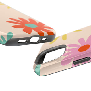 Tough iPhone Case in Flower Power - ALK DESIGNS