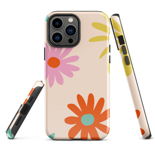 Tough iPhone Case in Flower Power - ALK DESIGNS