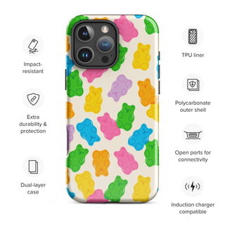 Tough iPhone Case in Gummy Bear - ALK DESIGNS