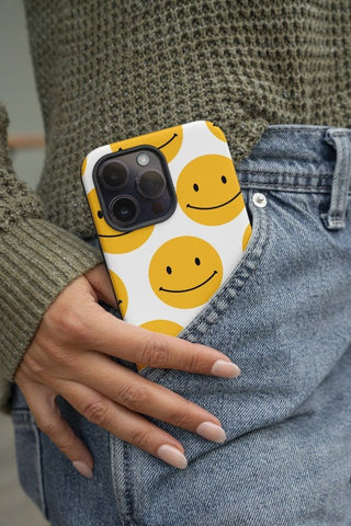 Tough iPhone Case in Happy - ALK DESIGNS