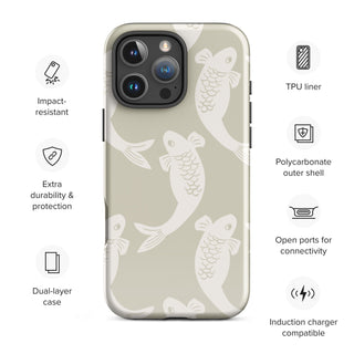 Tough iPhone Case in Koi - ALK DESIGNS