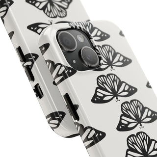 Tough iPhone Case in Lace Butterfly - ALK DESIGNS