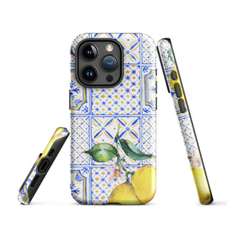 Tough iPhone Case in Lemon Cello - ALK DESIGNS